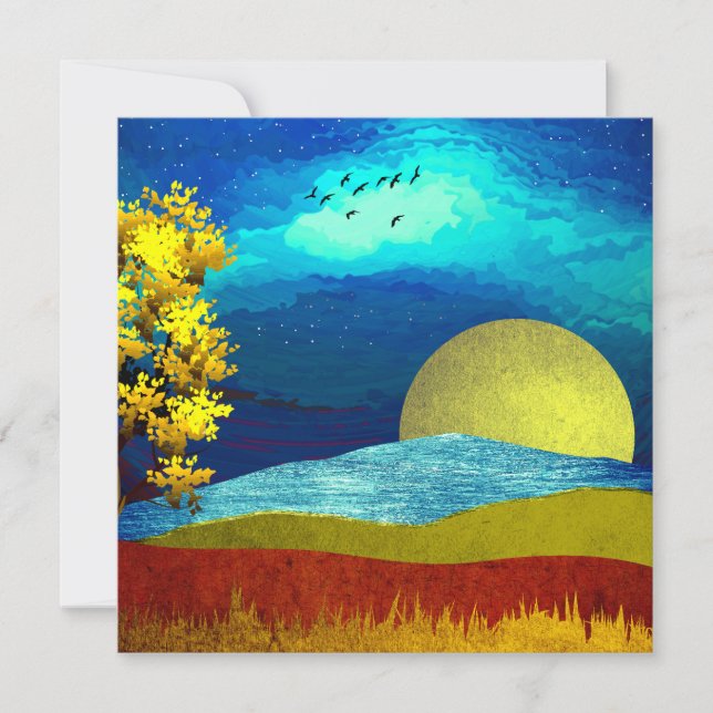 液体の空の風景 (正面)