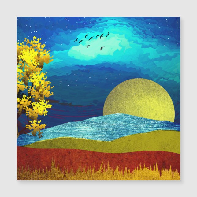 液体の空の風景 (正面)