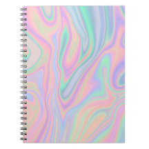 液体の虹色のユニコーン色のデザイン