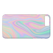 液体の虹色のユニコーン色のデザイン Case-Mate iPhoneケース (裏面(横))