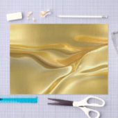 液体の金ゴールドのティッシュペーパー 薄葉紙 (クラフト)