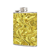 液体の金ゴールド フラスク (左)
