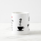 液体エネル警告ギーのカスおもしろいタブル モーフィングマグカップ (中央)