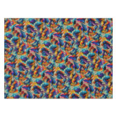 液体カラフルインク抽象化 テーブルクロス (正面(横))