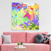 液体カラーキャンバスプリントプリント キャンバスプリント (インサイチュ (リビング))