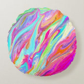 液体カラーネオン ラウンドクッション (正面)