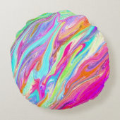 液体カラーネオン ラウンドクッション (裏面)