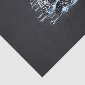 液体クロムシルバードリップスカルハローウィンパーティ 薄葉紙 (詳細)