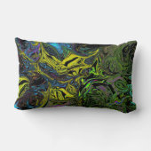 液体グラフィティイエロー ランバークッション (裏面)