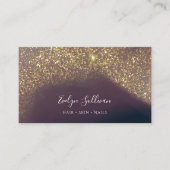 液体グリッターテクスチャ名刺 名刺 (正面)