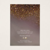 液体グリッターデザインジュエリー表示カード (裏面)