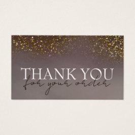 液体グリッター感謝してい割引カード