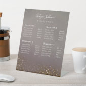 液体グリッター美しいサロン価格表 台座サイン (インサイチュ)