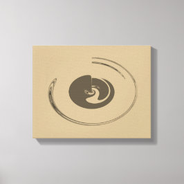 液体サークル – キャンバスプリント