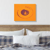 液体サークル – キャンバスプリント (インサイチュ (寝室))