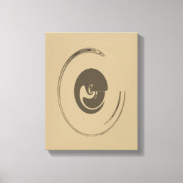 液体サークル – キャンバスプリント