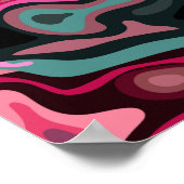 液体サーフェス5 ポスター (角)