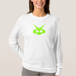 液体スカイグリーンヘッド Tシャツ