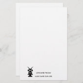 液体スカイデザイン–01 便箋 (正面/裏面)