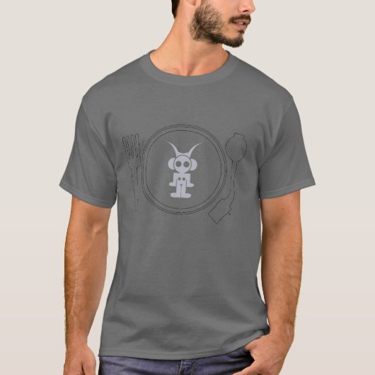液体スカイ音楽 Tシャツ (正面)