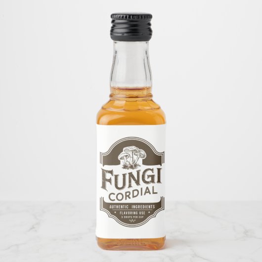 液体ステッおもしろいカー名パーティーボトルジンユニコーン リキュールボトルラベル (正面)