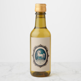 液体ステッおもしろいカー名パーティーボトルジンユニコーン ワインラベル