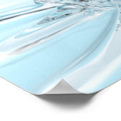 液体スプラッ描写シュ ポスター (角)