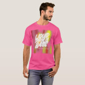 液体ドラムとベースDnb音楽の液体ファンクダブステップ Tシャツ (正面フル)