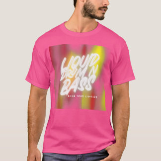 液体ドラムとベースDnb音楽の液体ファンクダブステップ Tシャツ