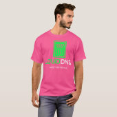 液体ドラムとベースDnb DjミキサードラムNベース Tシャツ (正面フル)