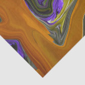 液体ファンキーカラフル波 薄葉紙 (詳細)