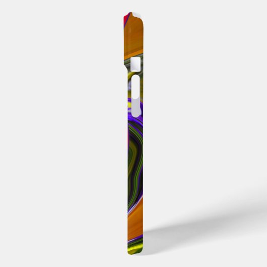 液体ファンキー波 Case-Mate iPhoneケース (裏面 / 左)