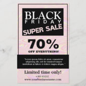 液体ホログラフィフェイクックピンクのテクスチャ販売 チラシ (正面)