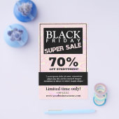 液体ホログラフィフェイクックピンクのテクスチャ販売 チラシ (シングル)