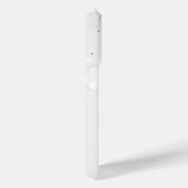 液体モダンスワールスクエアマスタード赤と白 Case-Mate iPhoneケース (裏面 / 右)