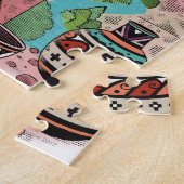 液体ライブラリ9 ジグソーパズル (側面)