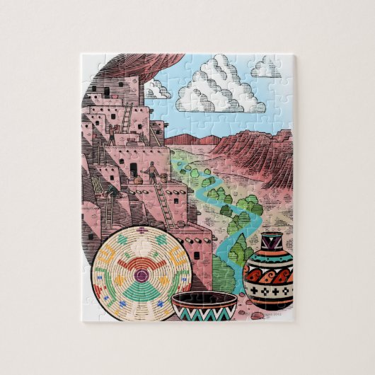 液体ライブラリ9 ジグソーパズル (縦)