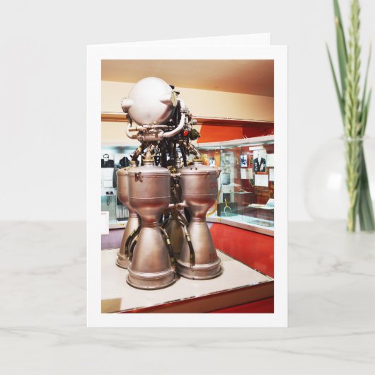 液体ロケットエンジンRD214 シーズンカード (正面)