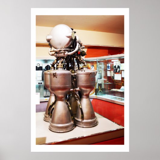 液体ロケットエンジンRD214 ポスター (正面)