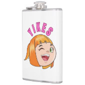 「液体勇気ディスペンサー」 フラスク (左)