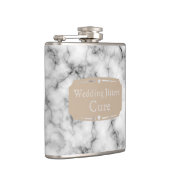 液体勇気結婚のジッター大理石パターン フラスク (右)