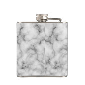 液体勇気結婚のジッター大理石パターン フラスク (裏面)