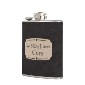 液体勇気結婚の揺れ動き フラスク (左)