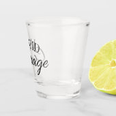 液体勇気 ショットグラス (右)