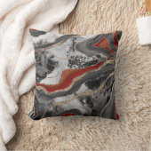 液体大理石アゲートグリッターグラム#13フェイクグリッター クッション (ブランケット)