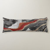 液体大理石アゲートグリッターグラム#13フェイクグリッター ボディピロー (正面)