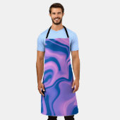 液体大理石エプロン エプロン (着用した状態)