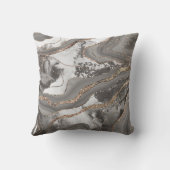 液体大理石エーゲートグリッターグラム#4 (フェイクグリッター) クッション (裏面)