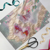 液体大理石ミッ絵を描クス抽象芸術のデコペモダンージ 薄葉紙