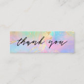 液体大理石割引カード スキニー名刺 (正面)